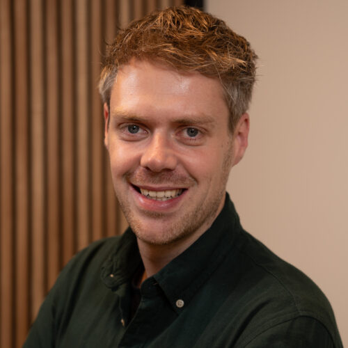 Portrait foto van online marketeer Bryan.