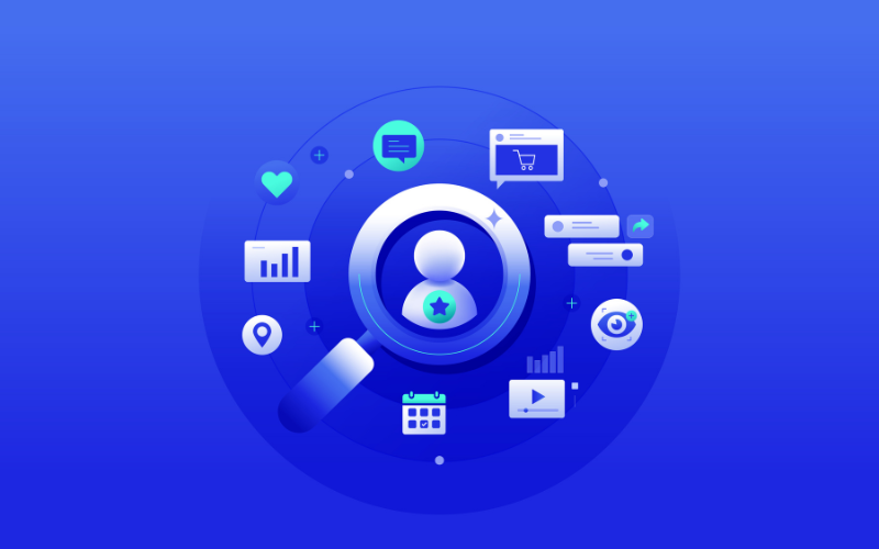 Visual met hyper gepersonaliseerde marketing